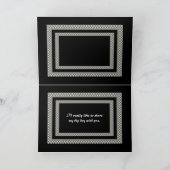 Mijn JUNIOR GROOMSMAN Checkerboard Uitnodiging (Binnen)