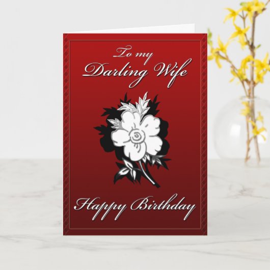 Mijn kaart van de Verjaardag van de Vrouw van de (Gele Bloem)