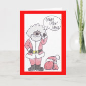 mijn kaart van santaKerstmis (Voorkant)