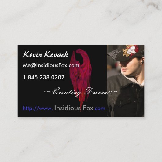 Mijn kaart visitekaartje (Voorkant)