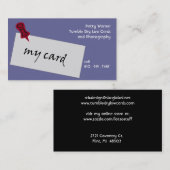 Mijn kaartvisitekaartje visitekaartje (Voorkant / Achterkant)