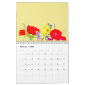 Mijn Kalender 2019 Gedecorreerd met Kleurrijke Blo (Feb 2026)