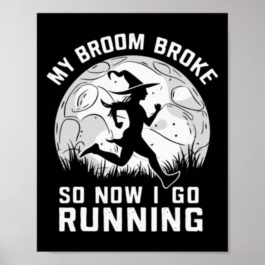 Mijn kamer brak dus nu ga ik lopen poster (Voorkant)