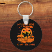 Mijn kamer brak dus nu rijd ik met een paarse heks sleutelhanger (Voorkant)