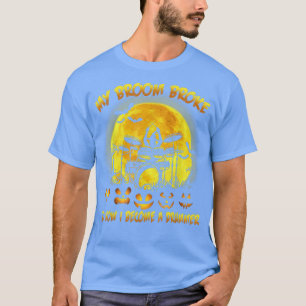 Mijn kamer broekte dus nu word ik een drummer heks t-shirt