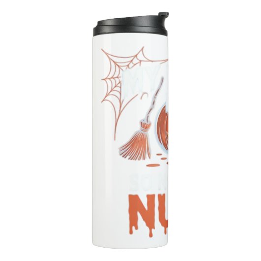 Mijn kamer broke dus nu ben ik een verpleegster gr thermosbeker (Gedraaid links)