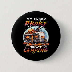 Mijn kamer broke, dus nu ga ik een halloween heks ronde button 5,7 cm