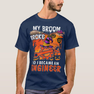 Mijn kamer broke, dus werd ik ingenieur grappige h t-shirt