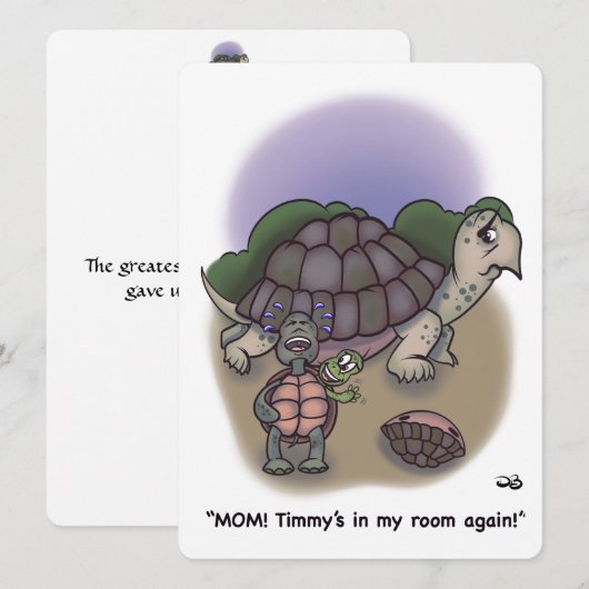 Mijn kamer Flat Kaart (Voorkant / Achterkant)