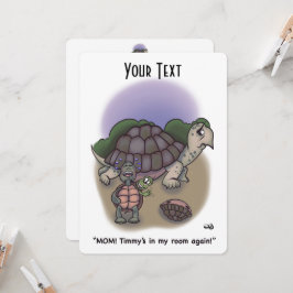 Mijn kamer Flat Kaart