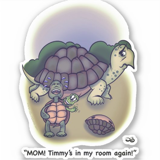 Mijn kamer Grappig Custom Cut Sticker (Voorkant)