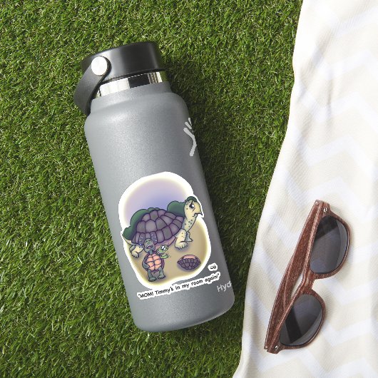 Mijn kamer Grappig Custom Cut Sticker (HydroFlask Insitu)