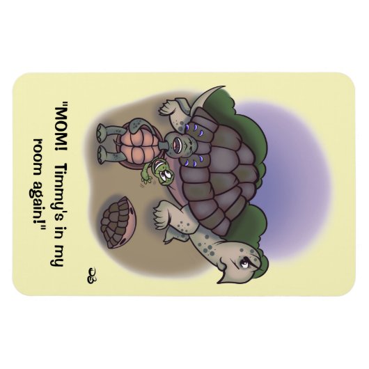 Mijn kamer magneet (Horizontaal)