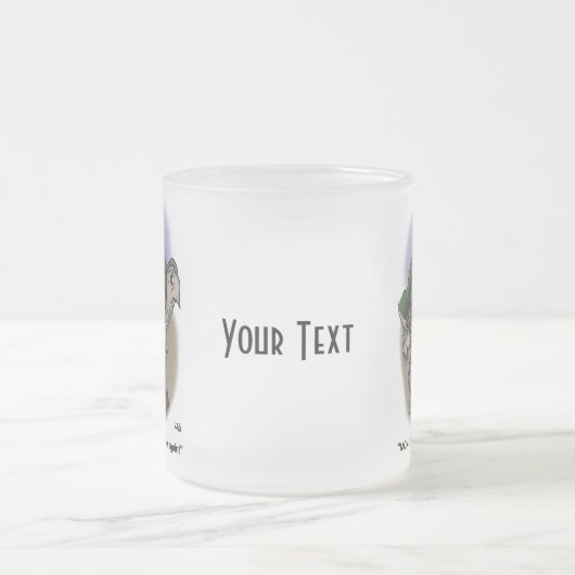 Mijn kamer matglas koffiemok (Center)