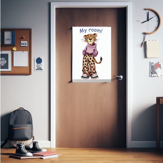 Mijn kamer tiener leuk meisje cheetah poster