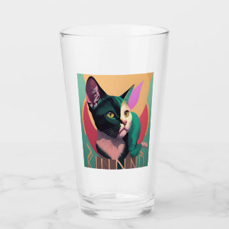 Mijn kamergenoot is een kat glas
