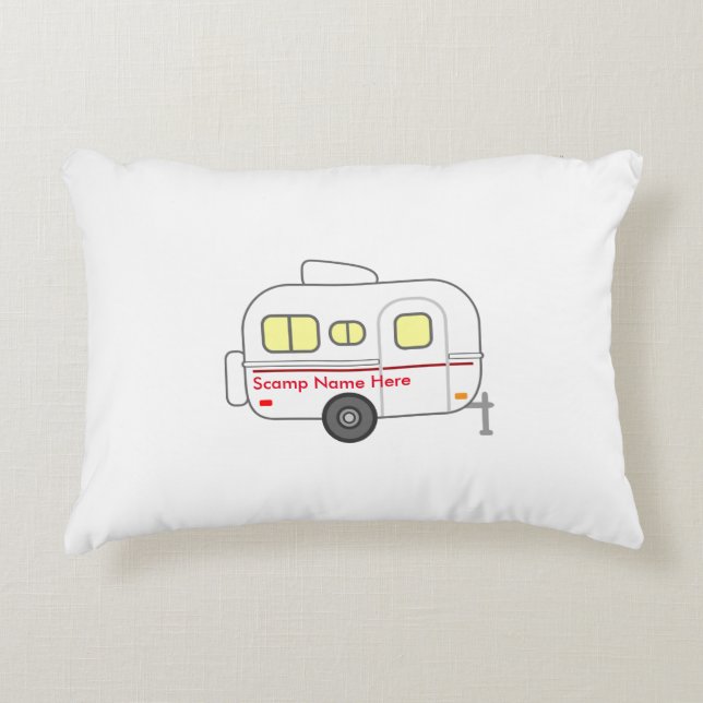 Mijn kamp decoratief kussen (Voorkant)