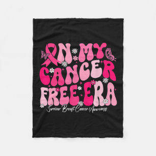 Mijn kanker vrije tijdperk overlevende borstkanker fleece deken