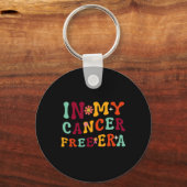 Mijn kanker vrije tijdperk overlevende borstkanker sleutelhanger (Voorkant)