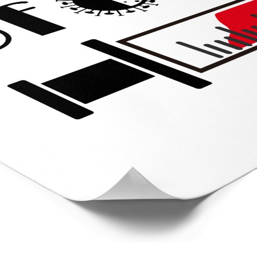 Mijn kansen op overlevingsofferte poster (Hoek)