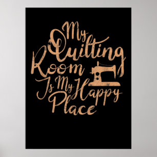Mijn kantelkamer is mijn gelukkige plek - kantelen poster
