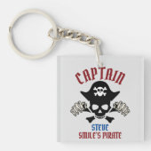 Mijn kapitein | International Talk Like a Pirate D Sleutelhanger (voorkant)