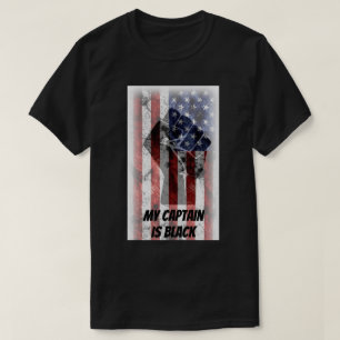 Mijn kapitein is Black T-Shirt