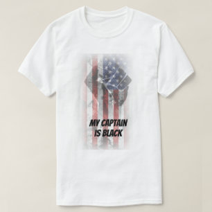 Mijn kapitein is Black T-Shirt