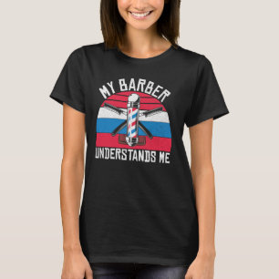 Mijn kapper begrijpt me kapper t-shirt