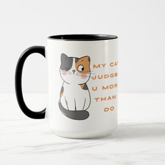 Mijn kat beoordeelt je meer dan ik mok (Links)