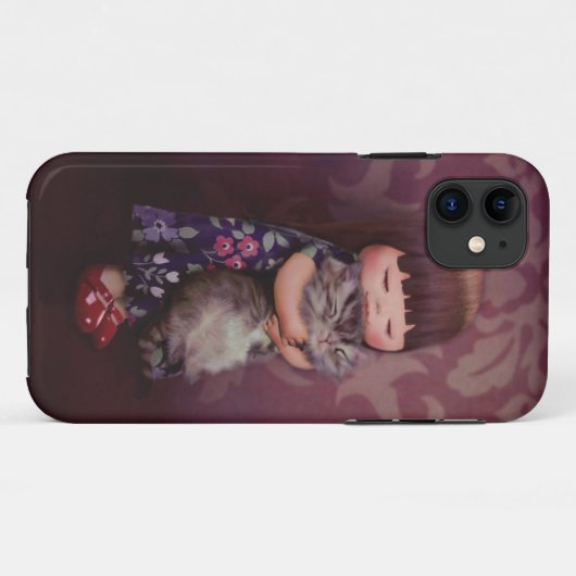 mijn kat Case-Mate iPhone case (Achterkant (horizontaal))