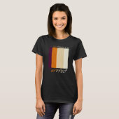 Mijn kat denkt dat ik gek ben t-shirt (Voorkant volledig)