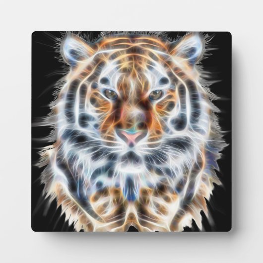 Mijn kat doet de tijger oude energie op. fotoplaat (Voorkant)