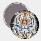 Mijn kat doet de tijger oude energie op. magneet (Voorkant / Achterkant)