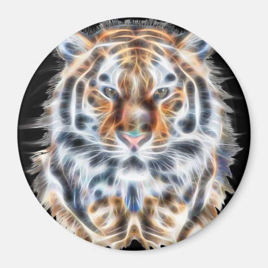 Mijn kat doet de tijger oude energie op. magneet (Voorkant)