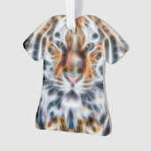 Mijn kat doet tijgerachtige energie omhoog ornament (voorkant)