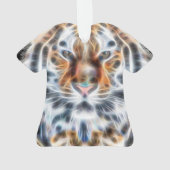 Mijn kat doet tijgerachtige energie omhoog ornament (achterkant)