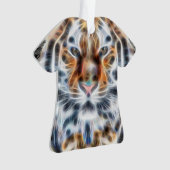 Mijn kat doet tijgerachtige energie omhoog ornament (voorkant)