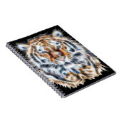 Mijn kat doet tijgerportretenergie omhoog notitieboek (Rechterzijde)