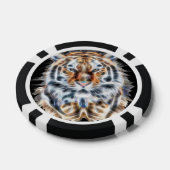 Mijn kat doet tijgerportretenergie omhoog poker chips (Enkel)