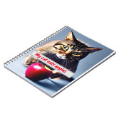 mijn kat eet appels notitieboek (Linkerzijde)