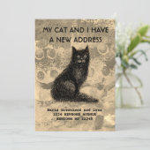 Mijn kat en ik hebben de aankondiging verplaatst (Staand voorkant)