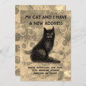 Mijn kat en ik hebben de aankondiging verplaatst (Voorkant / Achterkant)