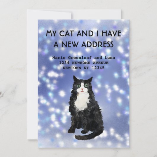 Mijn kat en ik hebben de aankondiging verplaatst (Voorkant)