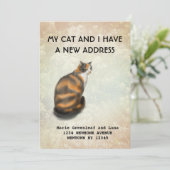 Mijn kat en ik hebben de aankondiging verplaatst (Staand voorkant)