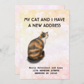 Mijn kat en ik hebben een mededeling aankondiging (Voorkant / Achterkant)