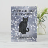 Mijn kat en ik hebben een mededeling aankondiging (Staand voorkant)