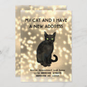 Mijn kat en ik hebben een mededeling aankondiging (Voorkant / Achterkant)