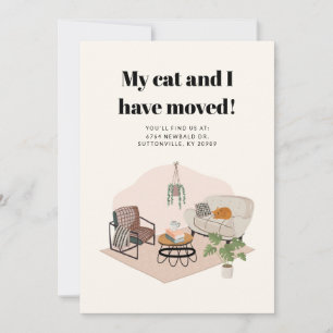 Mijn kat en ik verhuisden Adreswijziging Verhuizen