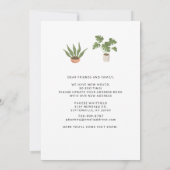 Mijn Kat en ik verplaatsen Wijziging Adres verplaa Aankondiging (Achterkant)